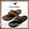 KANGAROO Men Slipper -KM-3758- TAN Colour Men Sandals & Slippers