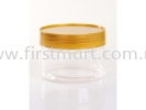 Model : BP0302 Black/Gold Per Jar Biodegradable & Plastic Packaging