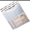 100pcs White Flyer Plastic Courier Parcel Bag with pocket/pkt Packaging Plastic Bag Packaging & Stationery