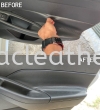 FORD FOCUS DOOR PANEL WRAPPING REPLACE LEATHER Car Door Panel Leather