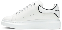 Alexander McQueen Wmns Oversized Sneaker 'White Black' 2020 Alexander McQueen Oversized Sneaker Alexander McQueen