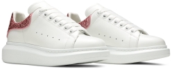 Alexander McQueen Wmns Oversized Sneaker 'White Pink Glitter' Alexander McQueen Oversized Sneaker Alexander McQueen