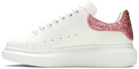 Alexander McQueen Wmns Oversized Sneaker 'White Pink Glitter' Alexander McQueen Oversized Sneaker Alexander McQueen