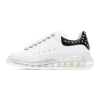 Alexander McQueen Wmns Oversized Sneaker 'Clear Sole Studded - White Black' Alexander McQueen Oversized Sneaker Alexander McQueen