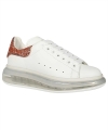 Alexander McQueen Wmns Oversized Sneaker 'Clear Sole - Pink Glitter' Alexander McQueen Oversized Sneaker Alexander McQueen