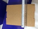 Paper Lunch Box (L) Brown - 50pcs / Packet  Paper Packing Products