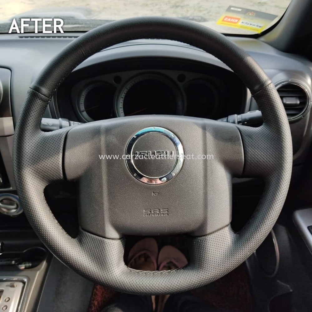ISUZU D MAX STEERING WHEEL REPLACE LEATHER Steering Wheel Leather isuzu-d-max-steering-wheel-replace-leather-steering-wheel-leather