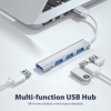 HUB01 - 4 PORT USB HUB - 3.0 HIGH SPEED DATA TRANSFER Computer Accessories