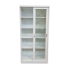 Fullheight Steel Cabinet With Glass Slide Door FILING CABINET STORAGE OFFICE FURNITURE