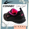 CONNEC Ladies Sport -CS-58-5163- BLACK/FUCHSIA Colour Ladies Sport Shoes