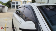 BMW 7-SERIES (F02) SEDAN 2008 - 2015 (LONG WHEEL BASE) = VENTTEC DOOR VISOR  BMW VENTTEC