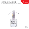 5L Churros Rack Machine with Deep Fryer Electric Churros Machine