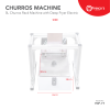 5L Churros Rack Machine with Deep Fryer Electric Churros Machine