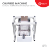 5L Churros Rack Machine with Deep Fryer Electric Churros Machine