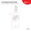 5L Churros Maker Machine With Deep Fryer Electric Churros Machine