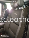 JEEP SEAT REPLACE LEATHER & ALCANTARA WITH CUSTOM LOGO  Car Leather Seat and interior Repairing