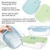 Borosilicate Glass Lunch Container - LB 155 Lunch Box & Cutlery Set Drinkware & Container  Corporate Gift