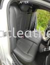 BMW F30 SEAT REPLACE LEATHER FROM RED TO ALL BLACK  Car Leather Seat