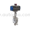 ACS Wafer Type Butterfly Valve (SS316 Body) Pneumatic Actuator Valve AUTOMATIC VALVE