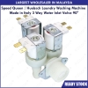 Code: 31409-B Speed Queen / Huebsch Laundry Washing Machine Italy 3 Way Inlet Valve 90* Dia: 15mm Water Valve / Inlet Valve Washing Machine Parts