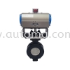 A3BF1 Wafer Type Butterfly Valve (WCB Body) Pneumatic Actuator Valve AUTOMATIC VALVE