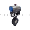 A3BF1 Wafer Type Butterfly Valve (WCB Body) Pneumatic Actuator Valve AUTOMATIC VALVE