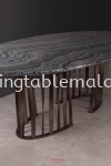 Kuma-E | Oval Marble Dining Table ART SERIES