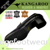 KANGAROO Full Leather 1inch Ladies Shoes- KL-5049- BLACK Colour KANGAROO Ladies Shoes Ladies Leather Shoes & Boots