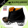 KANGAROO Full Leather 2inch Ladies Shoes- KL-5029- BLACK Colour KANGAROO Ladies Shoes Ladies Leather Shoes & Boots