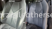 MERCEDES SLK  SEAT REPLACE LEATHER  Car Leather Seat and interior Repairing