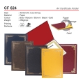 CF 624 A4 Certificate Holder