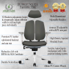 DUOREST WN 92A-GRY Ergonomic Chair -10 Years Warranty Ergonomic Office Chair