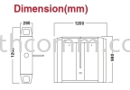 RANGER RG-TET242 Flap Barrier Turnstile RANGER TURNSTILE