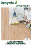 NT001 CHIC OAK Dongwha Natus AC4-8mm Laminate Flooring