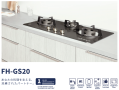 Gas Hob with 3 Adjustable Heating Powers (FH-GS2020 SVGL)