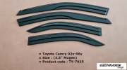 TOYOTA CAMRY 2002 - 2006 = MUGEN DOOR VISOR TOYOTA MUGEN