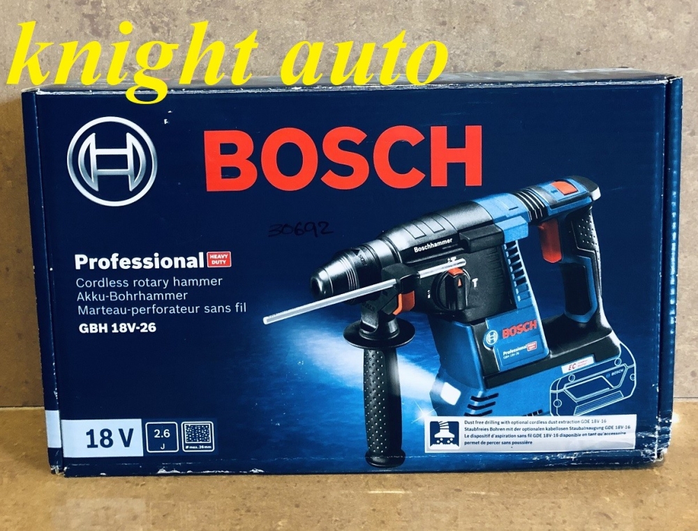 Perforateur sans fil SDS Plus GBH 18V-26 - Solo Bosch Professional