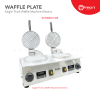 Eagle Thick Waffle Plate Mould Waffle Spare Part Waffle Mold Eagle Waffle Maker Plate Sparepart Spare Part Waffle Machine