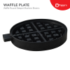 Waffle Round Deeper Plate Mould Waffle Spare Part Waffle Mold Waffle Maker Plate Sparepart Spare Part Waffle Machine