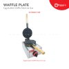 Egg Bubble Waffle Plate Mould Waffle Spare Part Waffle Mold Waffle Maker Plate Sparepart Spare Part Waffle Machine