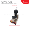 Waffle Round Deeper Plate Mould Waffle Spare Part Waffle Mold Waffle Maker Plate Sparepart Spare Part Waffle Machine