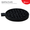 Waffle Round Deeper Plate Mould Waffle Spare Part Waffle Mold Waffle Maker Plate Sparepart Spare Part Waffle Machine