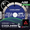 COOLMAN A88 Series Thin Turbo Blade Disc Hardware