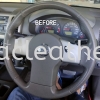 NISSAN NAVARA STEERING WHEEL REPLACE LEATHER & METALLIC SPRAY Steering Wheel Leather