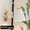 Wall Light C/W Wood Base (W0170) Loft Nordic Wall Light WALL LIGHT