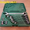 Sata 09081 10pc double ratcheting wrench & adaptor set ID118171   Ratchet/ Spanner/ Wrench  Hand Tools