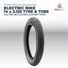 Electric Bicycle Tyre & Tube 14x2.125 Electric Bike Spare Part Electric Bicycle - Fresco Bike