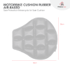 Motorbike Cushion Rubber Air-Based Seat Protection Motorcycle Air Seat Cushion Accessories Wheelchair - Fresco Bike