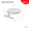 Crepe Machine Gas Crepe Machine