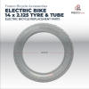 Electric Bicycle Tyre & Tube 14x2.125 Electric Bike Spare Part Electric Bicycle - Fresco Bike